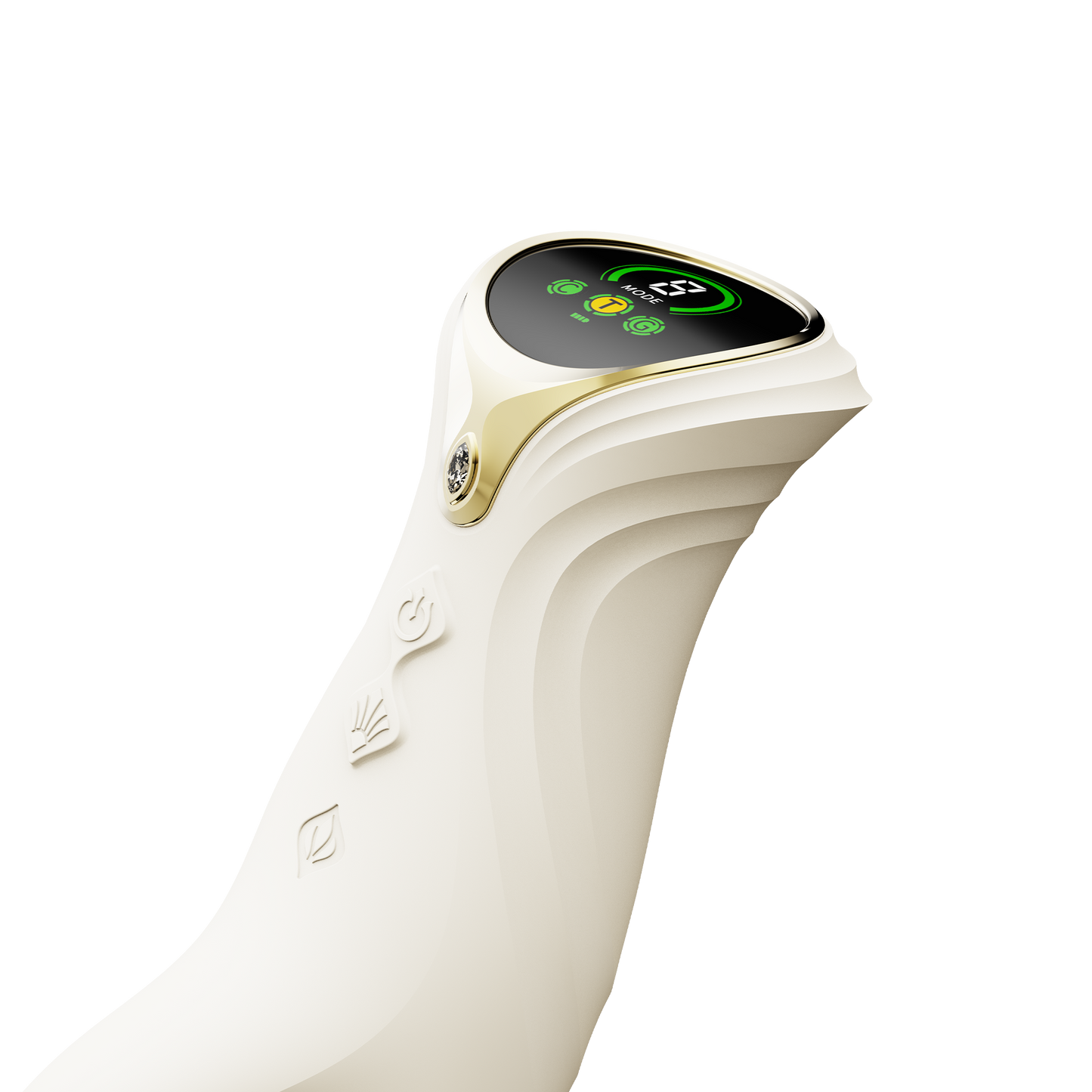 ZALO Mose 2 Rabbit Thrusting Vibrator – Ivoor Wit
