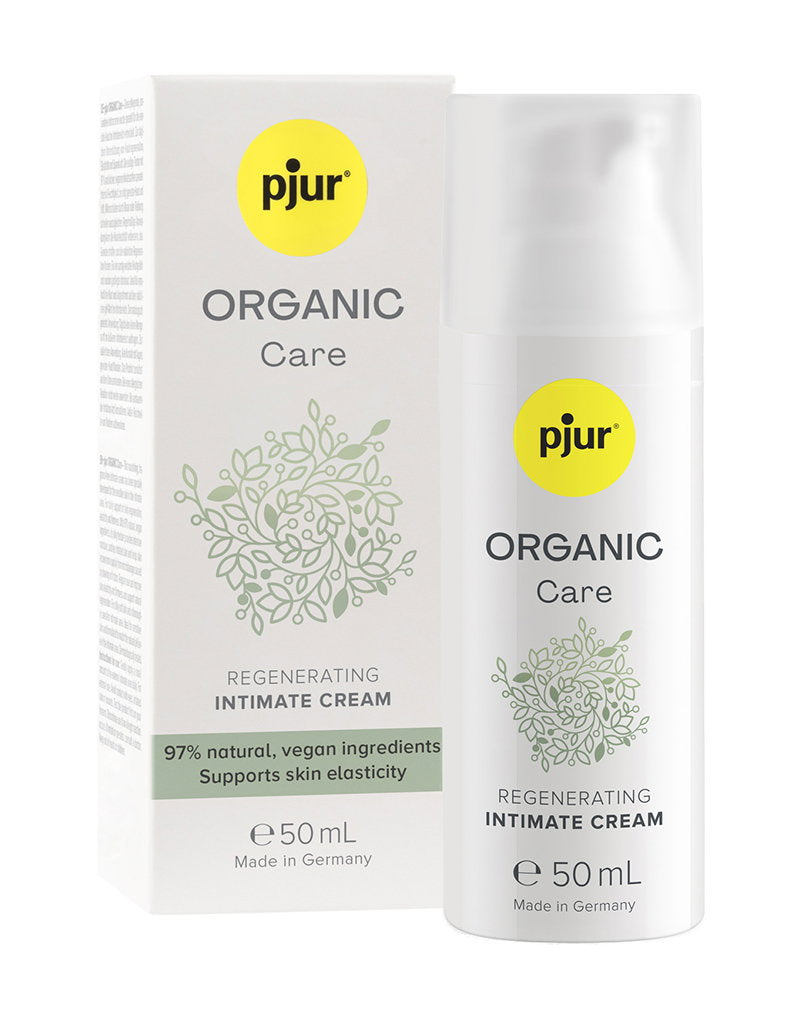 pjur ORGANIC Care – Regenererende Intieme Crème 50 ml