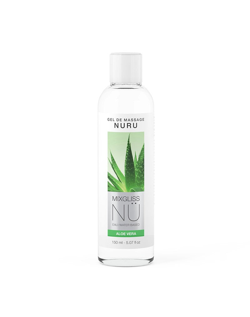 Mixgliss NU Aloe Vera – 2-in-1 Massagegel & Glijmiddel op Waterbasis – 150 ml