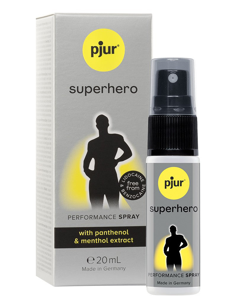pjur Superhero Performance Spray - Vertragingsspray voor mannen - 20 ml