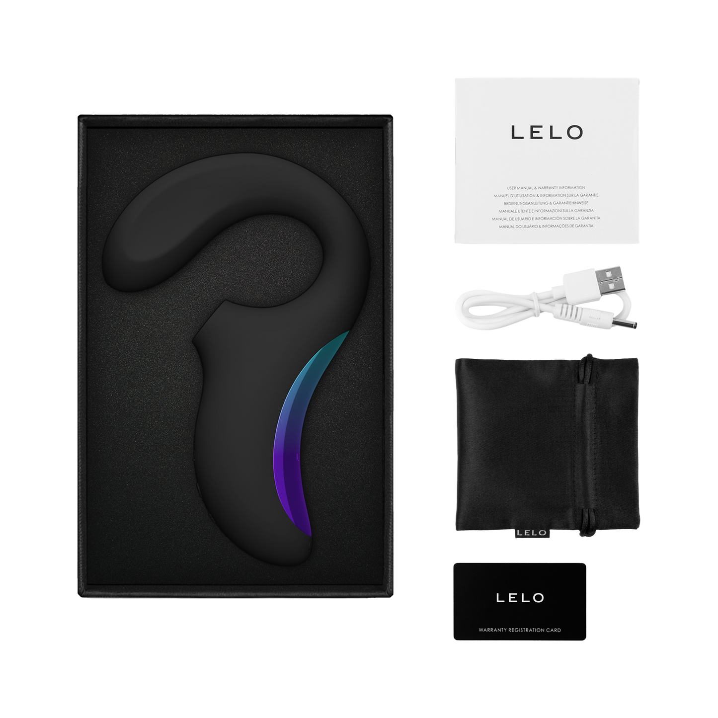 LELO Enigma Wave Vibrator - Zwart