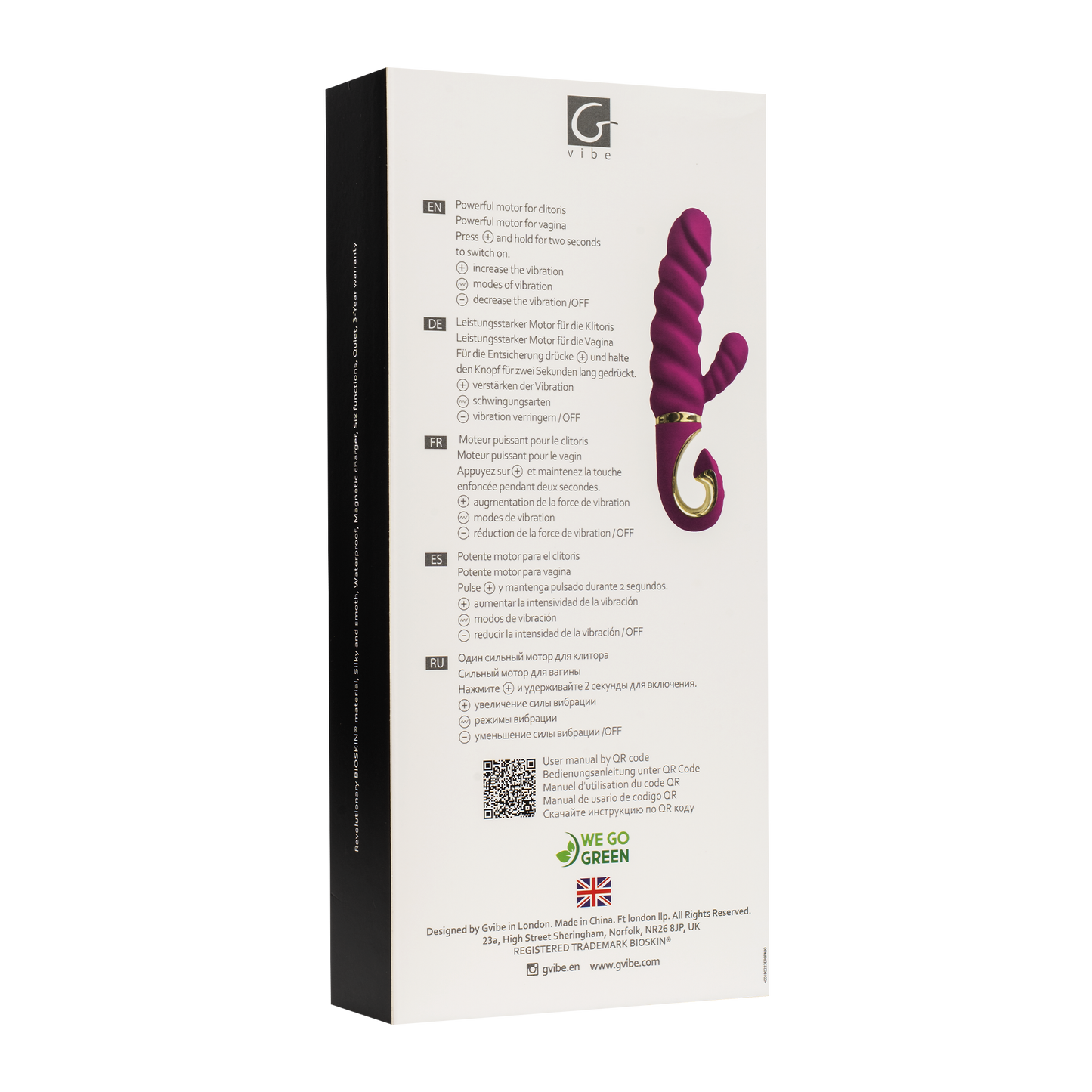 Gvibe Gcandy – Vibrator met dubbele stimulatie