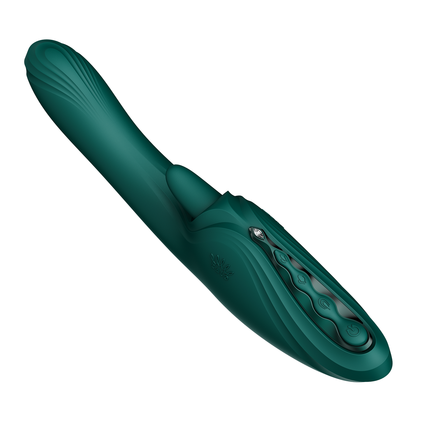 ZALO Ares G-Spot Rabbit Vibrator met App-bediening – Turquoise