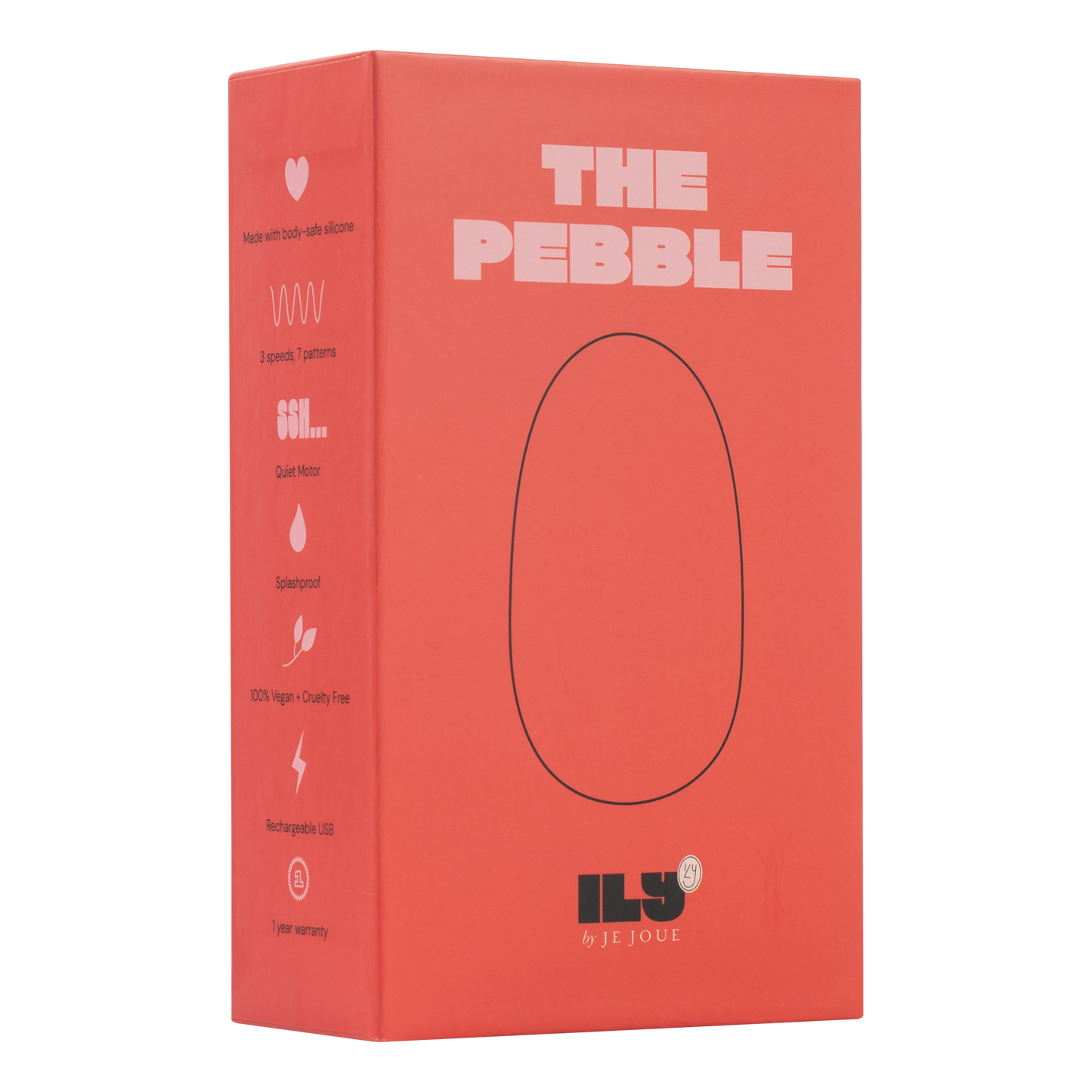ILY - The Pebble - Clitorale Vibrator - Roze
