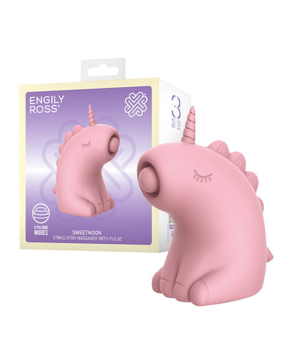 Sweetmoon Unicorn Massager met Pulse – Zachtroze