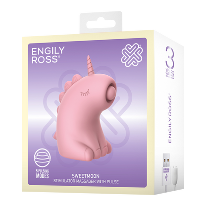 Sweetmoon Unicorn Massager met Pulse – Zachtroze