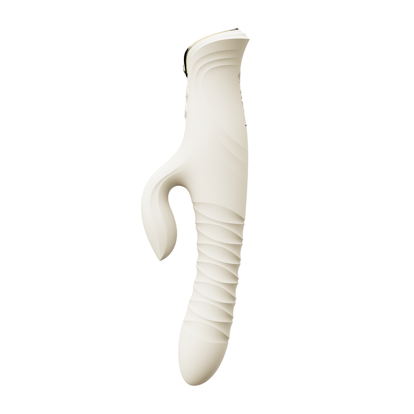 ZALO Mose 2 Rabbit Thrusting Vibrator – Ivoor Wit