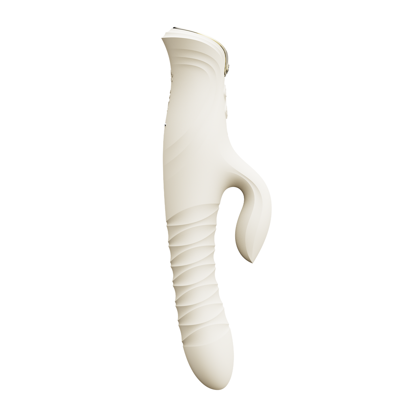 ZALO Mose 2 Rabbit Thrusting Vibrator – Ivoor Wit