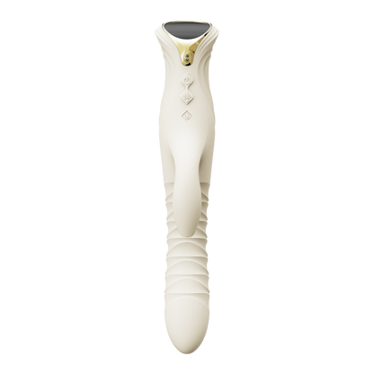 ZALO Mose 2 Rabbit Thrusting Vibrator – Ivoor Wit