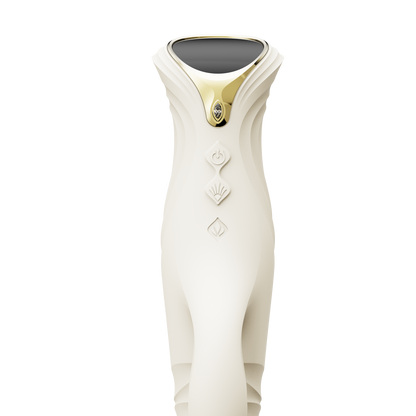 ZALO Mose 2 Rabbit Thrusting Vibrator – Ivoor Wit