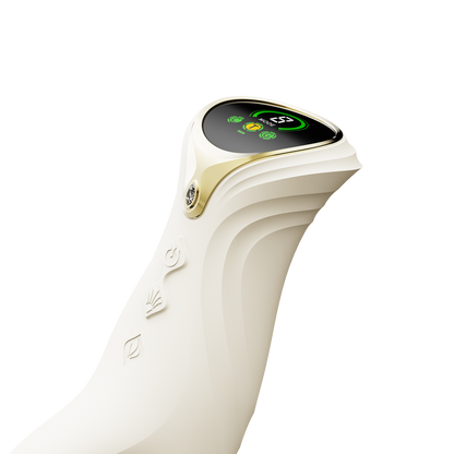 ZALO Mose 2 Rabbit Thrusting Vibrator – Ivoor Wit