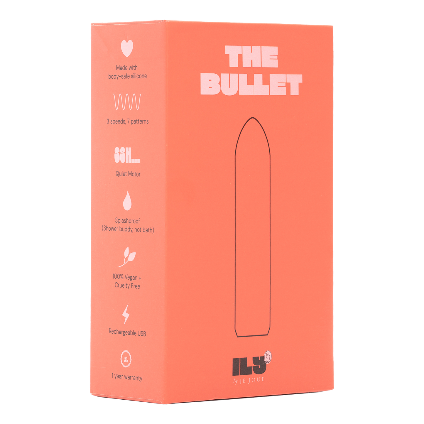 ILY The Bullet - Compacte Bullet Vibrator in Roze