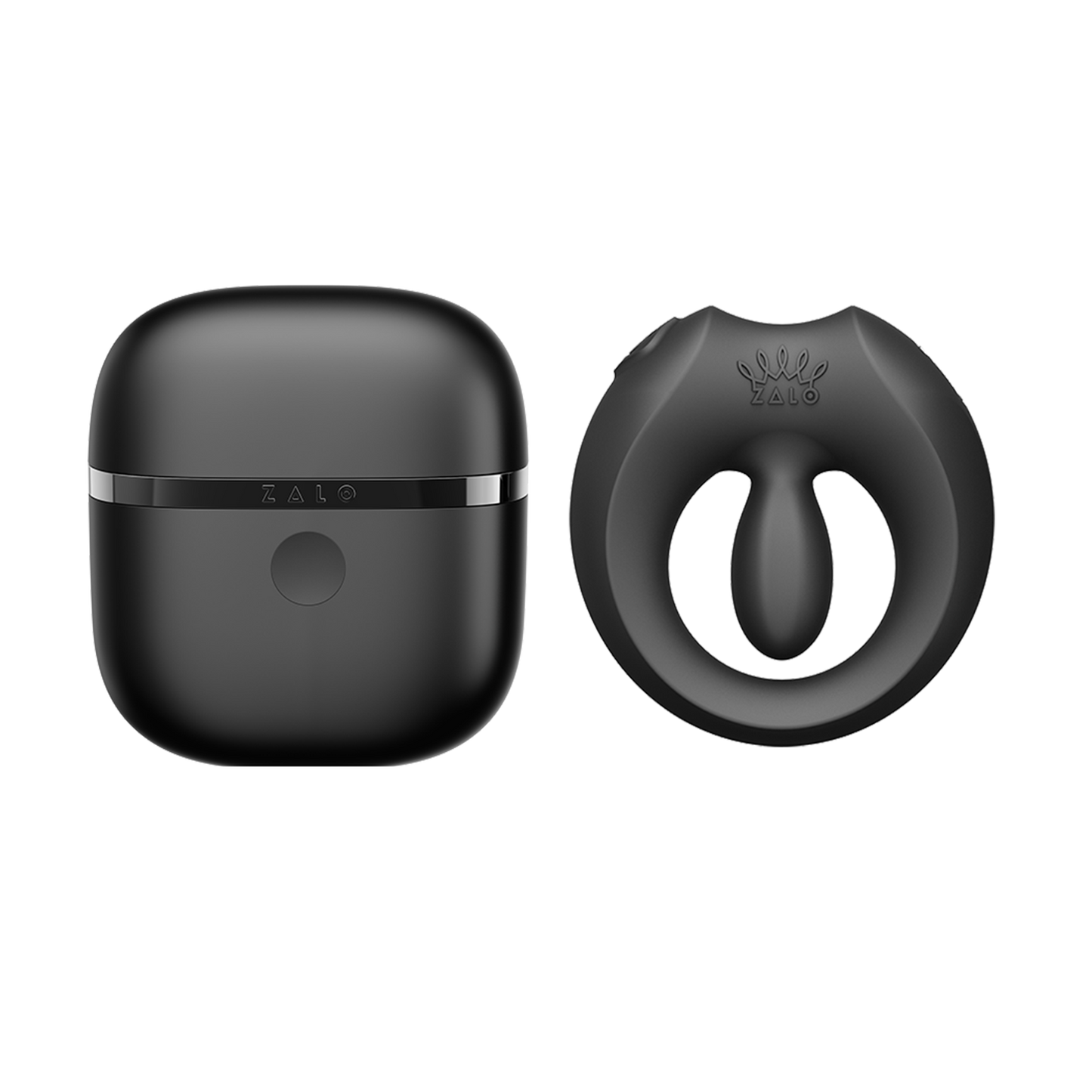 ZALO Apis Vibrerende Koppelring | App-besturing | Obsidian Zwart