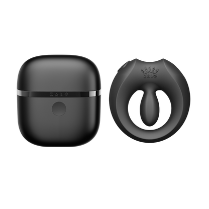 ZALO Apis Vibrerende Koppelring | App-besturing | Obsidian Zwart