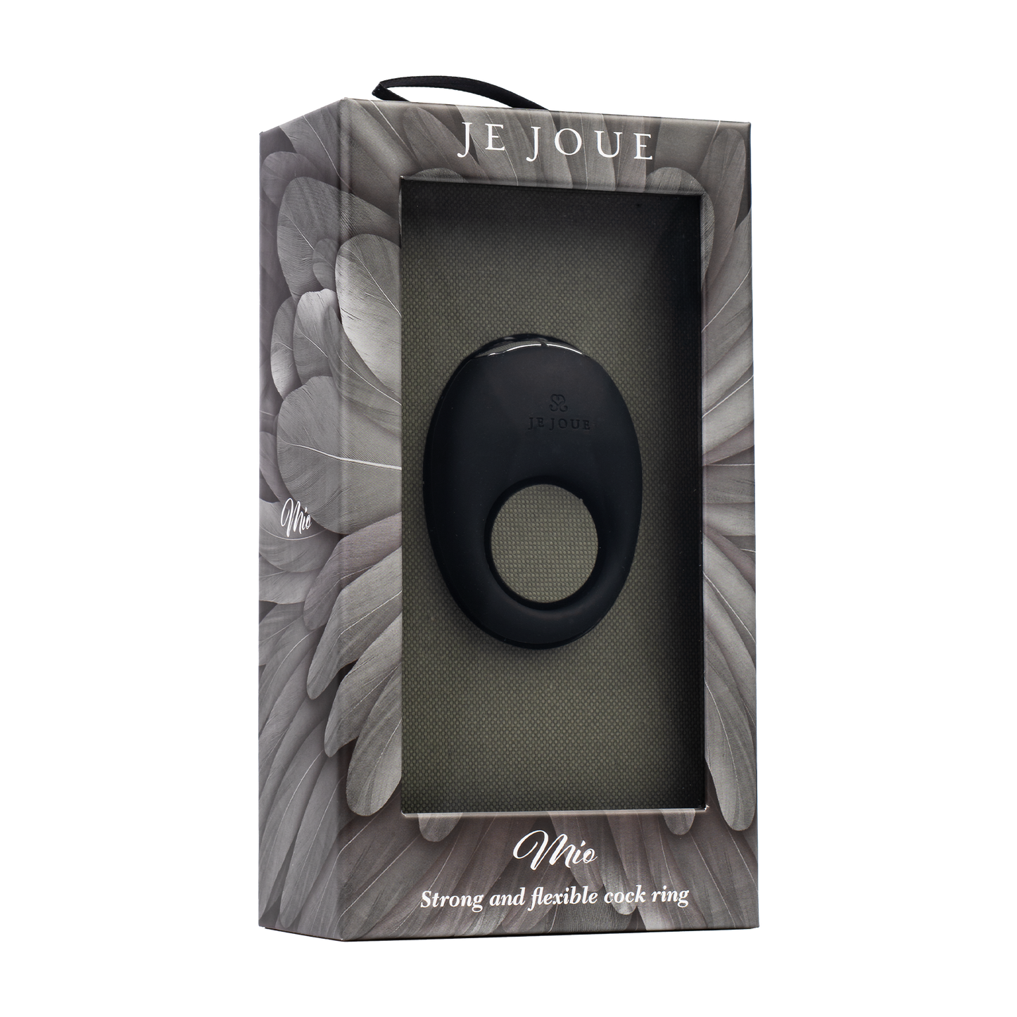 Je Joue Mio – Flexibele Cock Ring Vibrator | Zwart