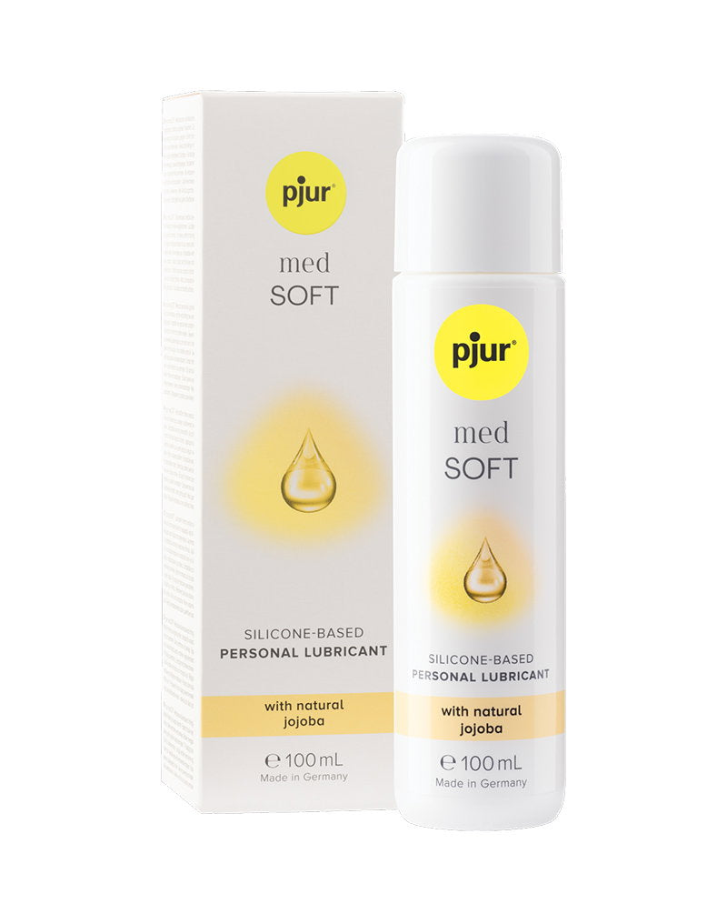 Pjur Med Soft Glijmiddel op Siliconenbasis | 100 ml | Voor Gevoelige en Droge Slijmvliezen