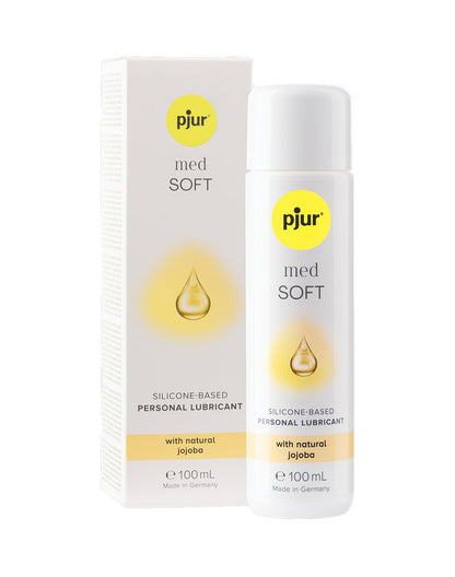 Pjur Med Soft Glijmiddel op Siliconenbasis | 100 ml | Voor Gevoelige en Droge Slijmvliezen