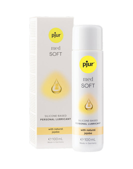 Pjur Med Soft Glijmiddel op Siliconenbasis | 100 ml | Voor Gevoelige en Droge Slijmvliezen