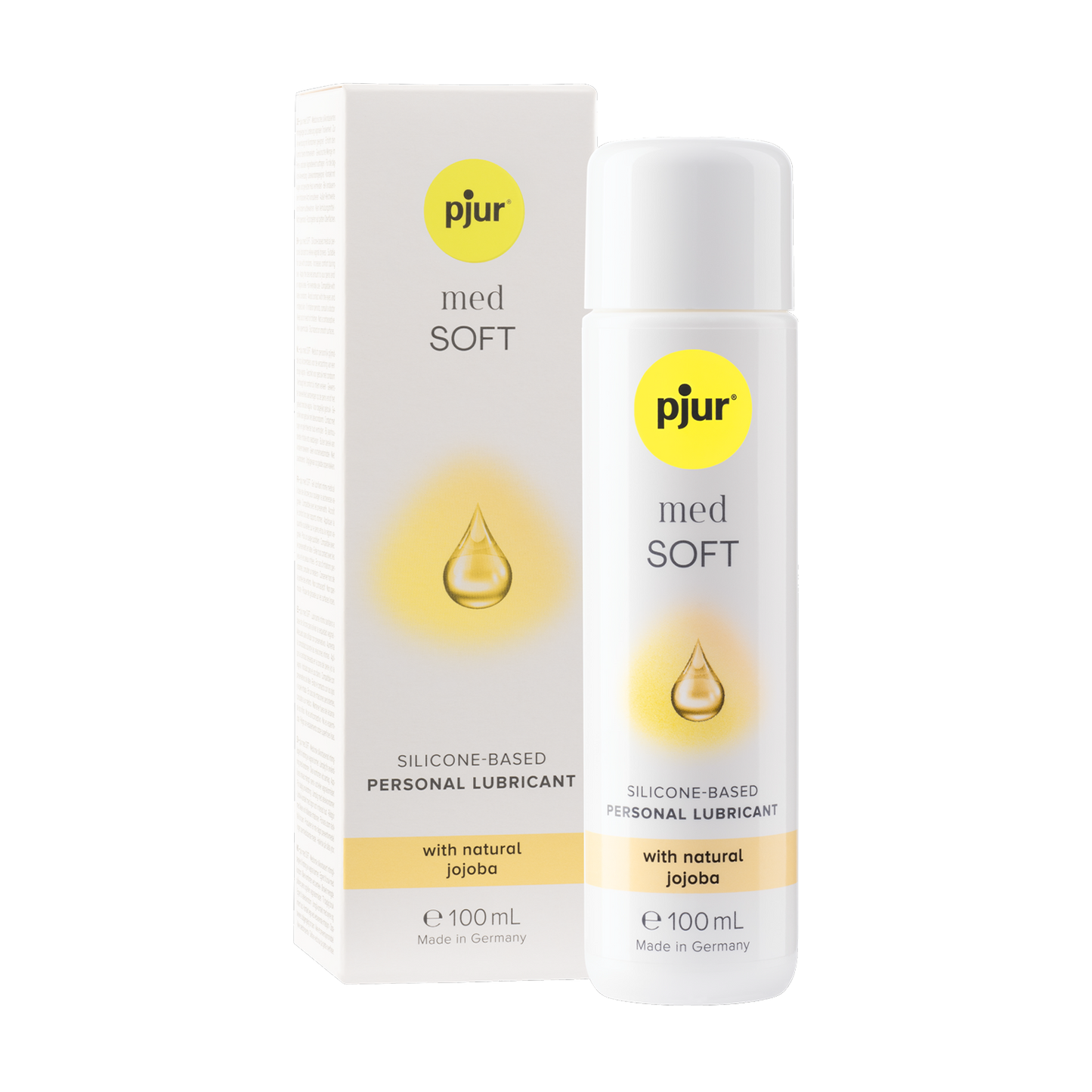 Pjur Med Soft Glijmiddel op Siliconenbasis | 100 ml | Voor Gevoelige en Droge Slijmvliezen