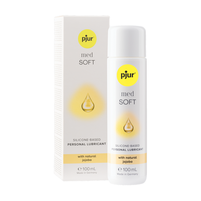 Pjur Med Soft Glijmiddel op Siliconenbasis | 100 ml | Voor Gevoelige en Droge Slijmvliezen