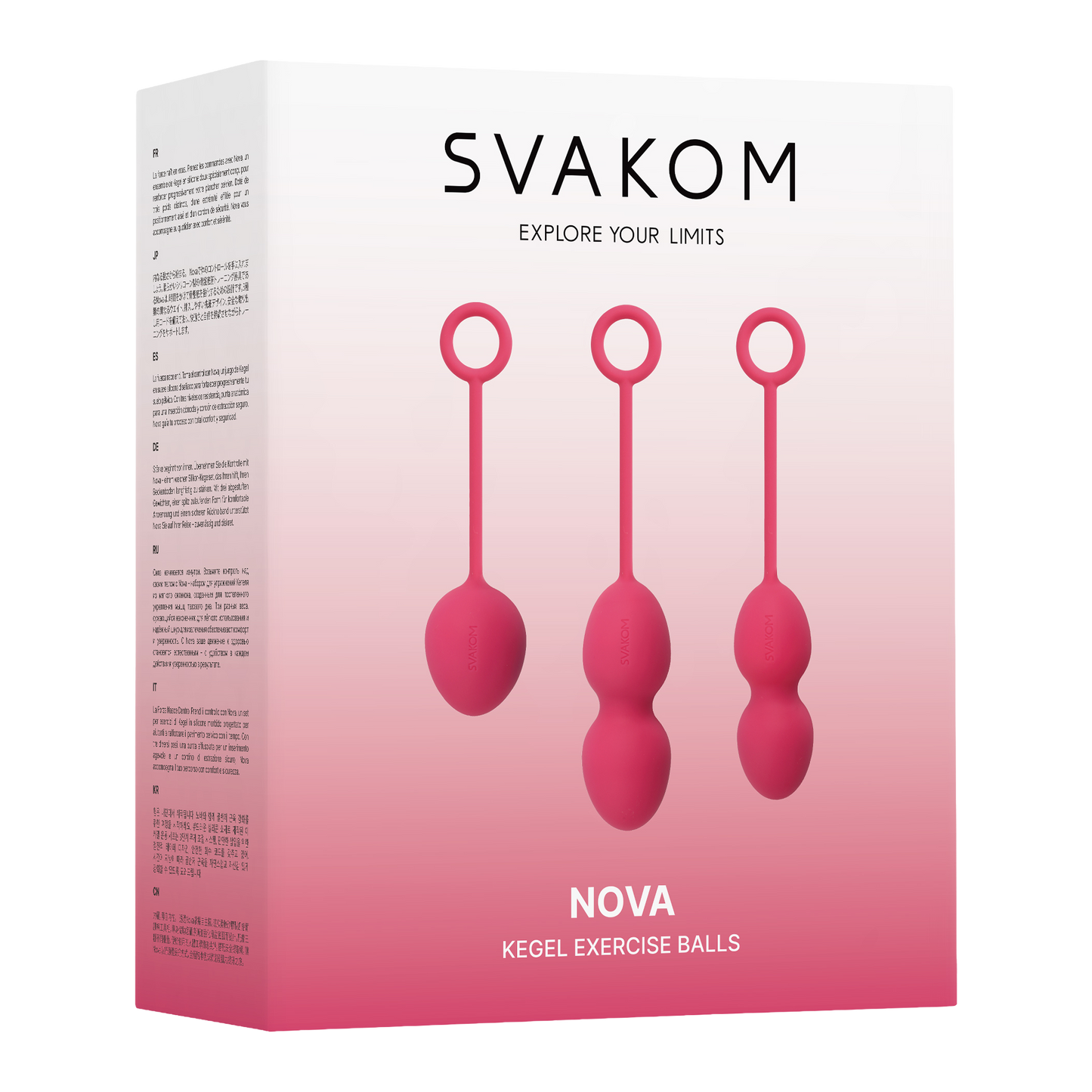 Svakom Nova Kegelballenset – Versterk je bekkenbodem op jouw tempo