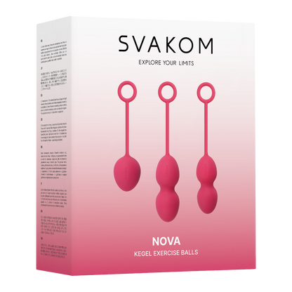 Svakom Nova Kegelballenset – Versterk je bekkenbodem op jouw tempo