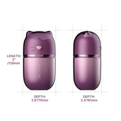 SVAKOM Klitty – Dubbele Likken & Zuig Stimulator – Dusty Lavender