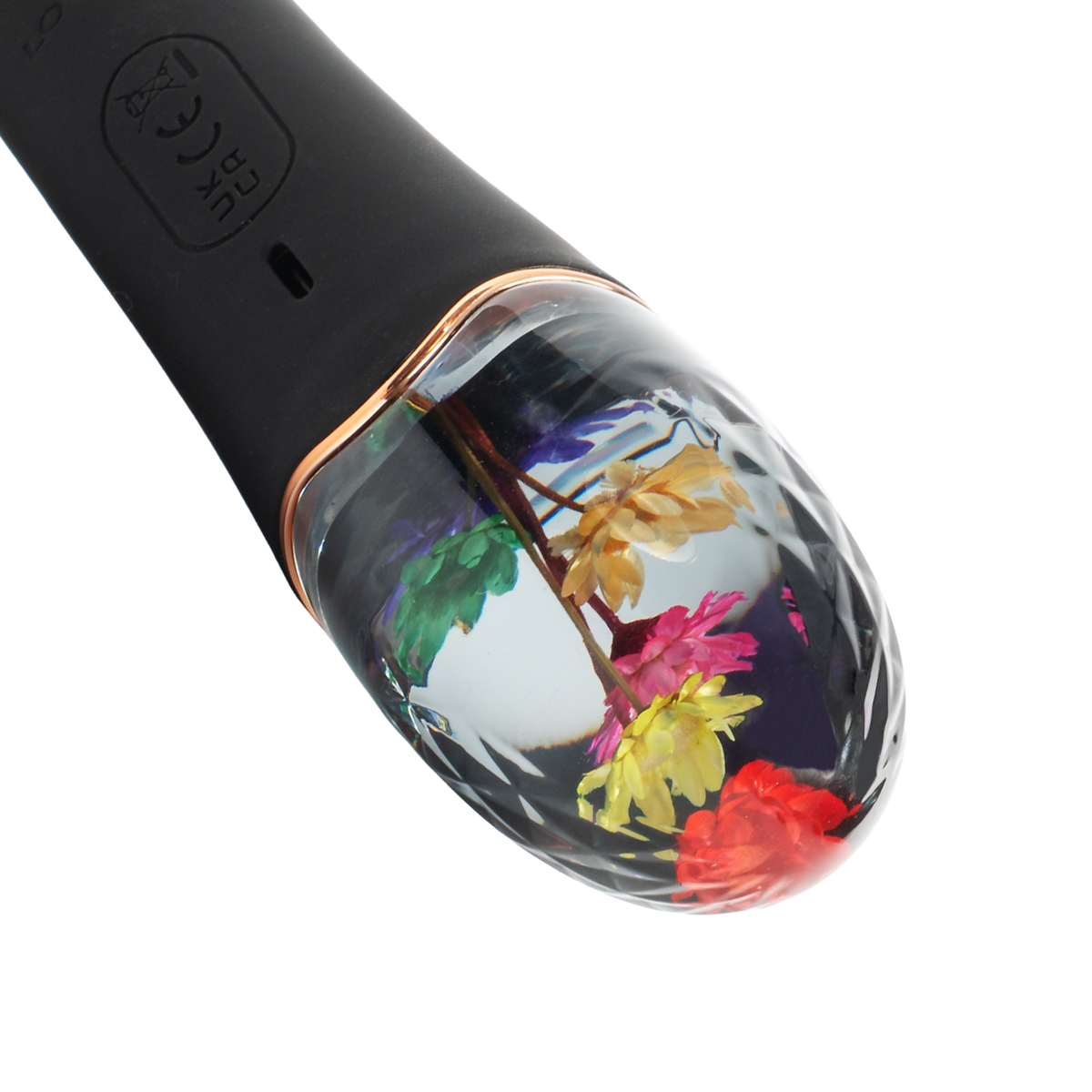 LOVISS Flora Garden Rabbit Vibrator – Zwart