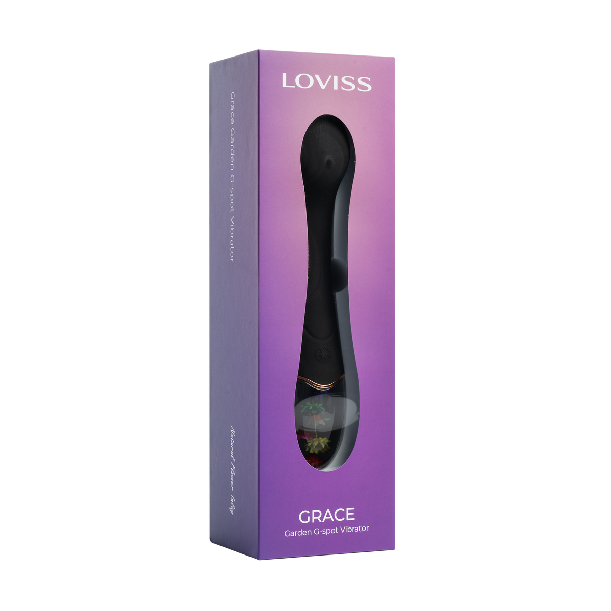LOVISS Grace G-Spot Vibrator – Zwart