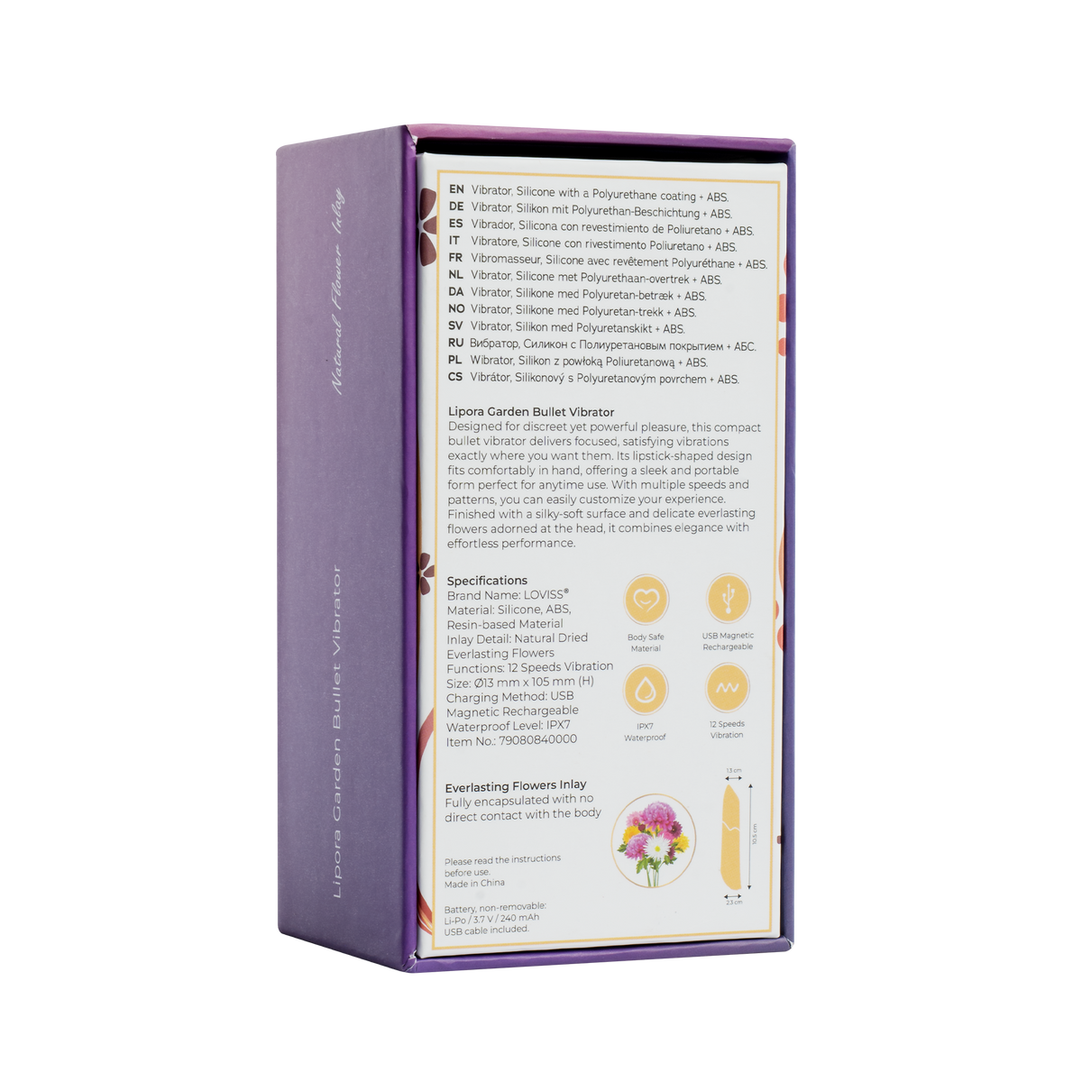 LOVISS Lipora Garden Bullet-vibrator – Paars