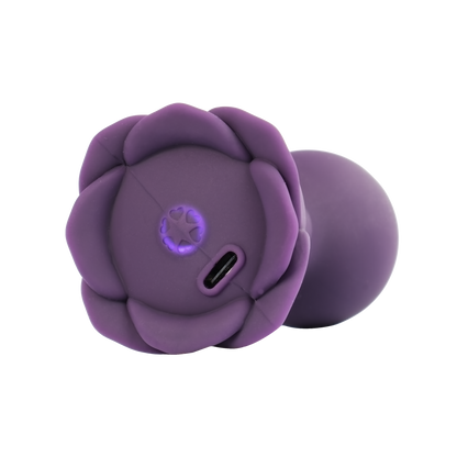 LOVISS Posy – Vibrerende Buttplug met Afstandsbediening | Paars