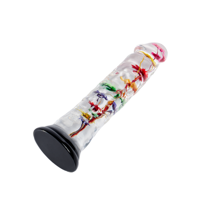 LOVISS Helichrysum – Transparante Bloemen Dildo met Textuur