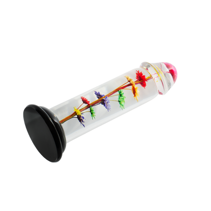 LOVISS Helichrysum Garden Flower Dildo – Transparant & Glad