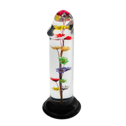LOVISS Helichrysum Garden Flower Dildo – Transparant & Glad