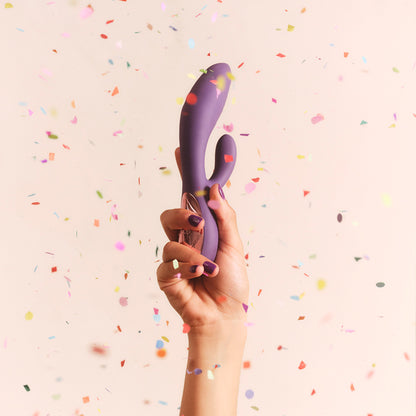 LELO - Ina Thrust - Rabbit-vibrator met stootbeweging - Zwart