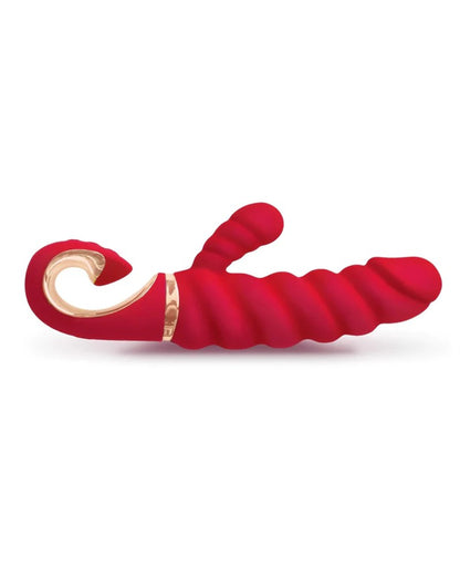 Gvibe GCandy Mini Rabbit Vibrator – Geribbeld & Krachtig – Rood
