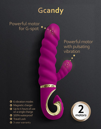 Gvibe Gcandy – Vibrator met dubbele stimulatie