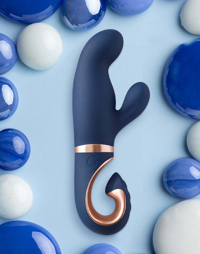 Gvibe Gentley Rabbit Vibrator – Blauw & Goud