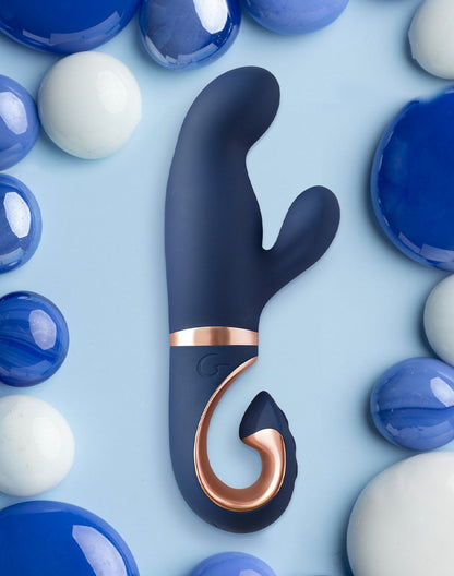 Gvibe Gentley Rabbit Vibrator – Blauw & Goud
