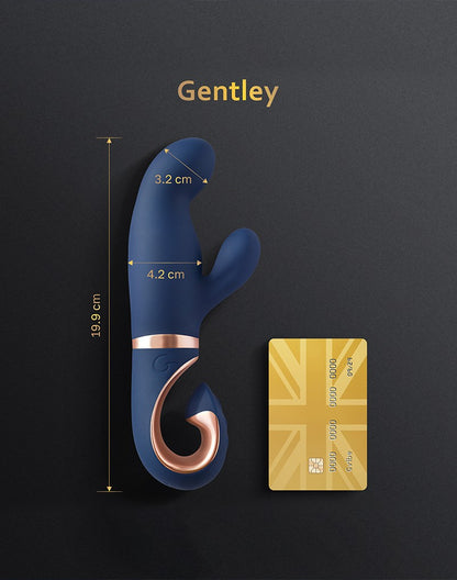 Gvibe Gentley Rabbit Vibrator – Blauw & Goud