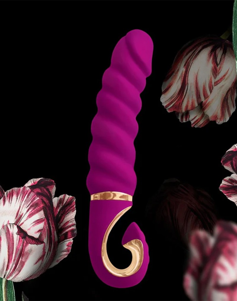 Gvibe GJack Mini – Geribbelde Vibrator in Fuchsia