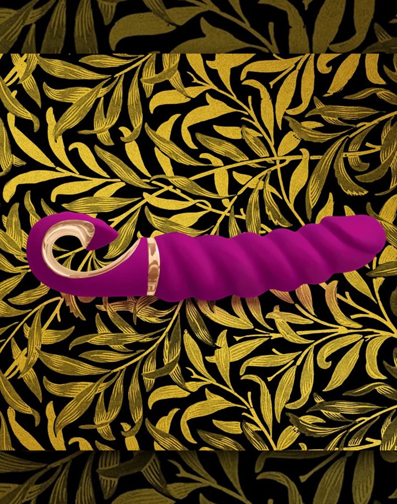 Gvibe GJack Mini – Geribbelde Vibrator in Fuchsia