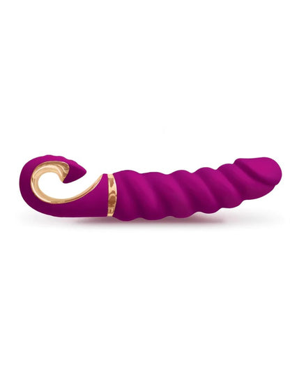 Gvibe GJack Mini – Geribbelde Vibrator in Fuchsia