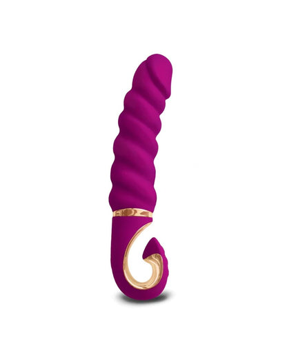 Gvibe GJack Mini – Geribbelde Vibrator in Fuchsia