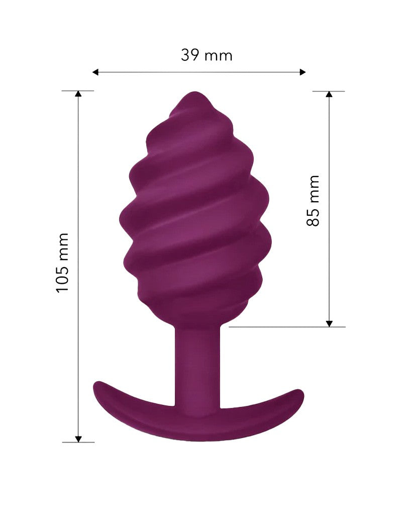 Gvibe Gplug Twist 2 Butt Plug – Paars