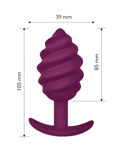 Gvibe Gplug Twist 2 Butt Plug – Paars