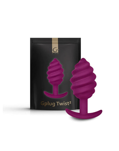Gvibe Gplug Twist 2 Butt Plug – Paars