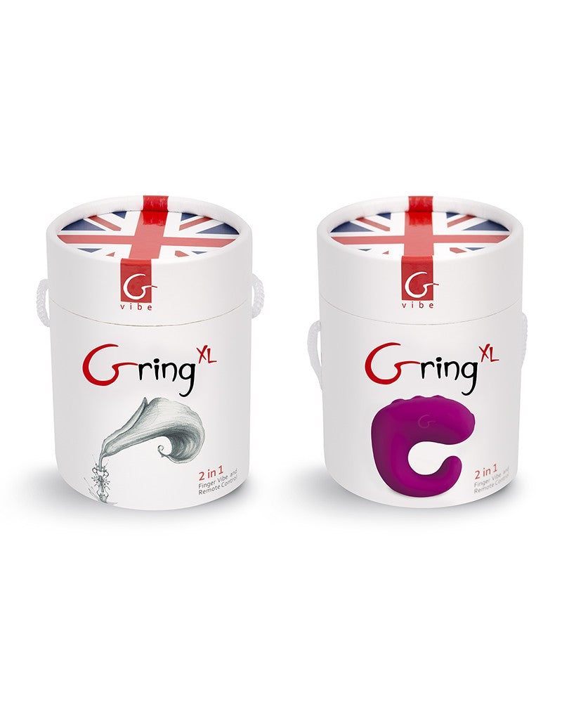 Gvibe Gring XL – Vingervibrator & Afstandsbediening in Één