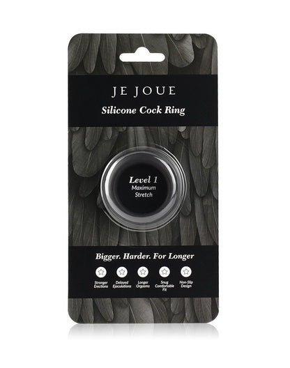 Je Joue C-Ring Maximum Cockring – Zwart
