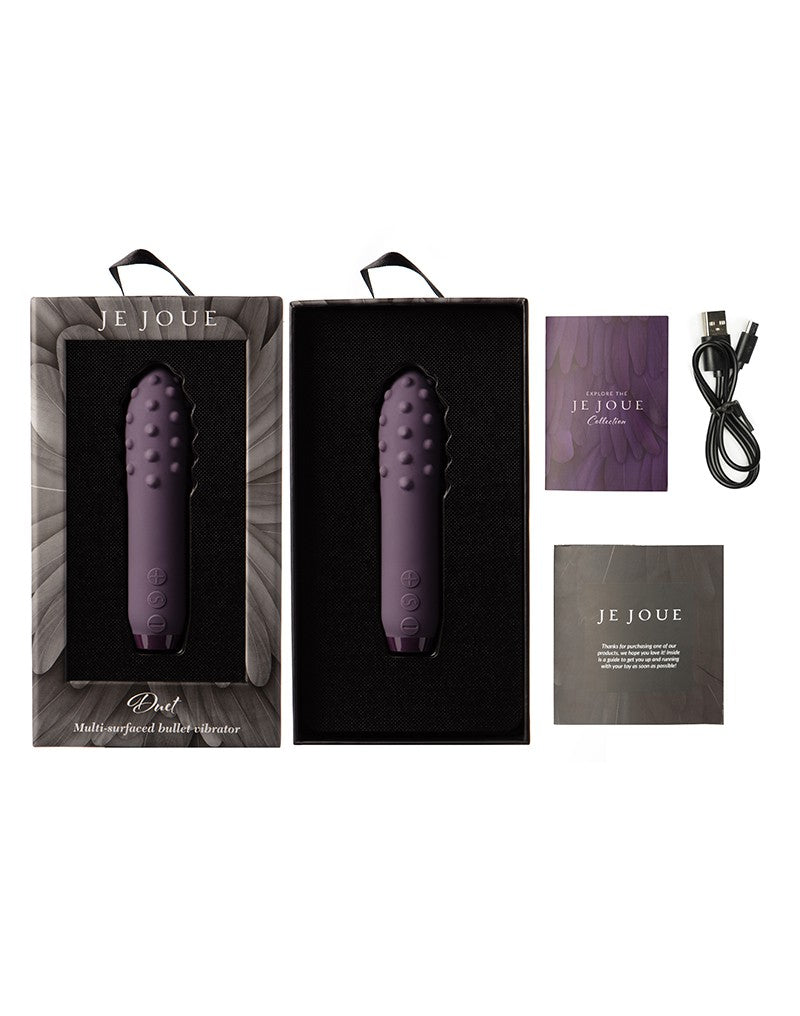 Je Joue Duet Bullet Vibrator – Paars